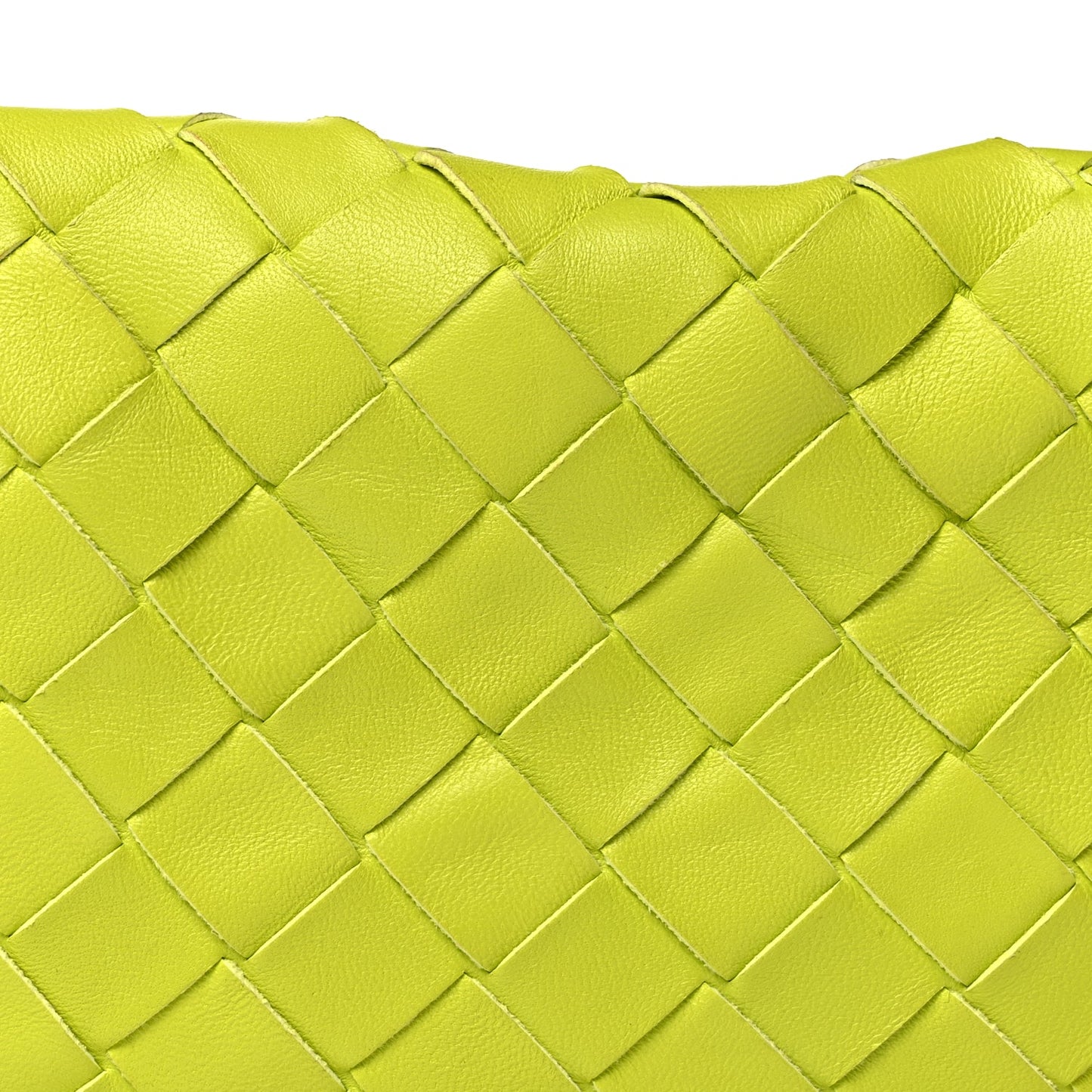 Bottega Veneta Nappa Intrecciato Mini Jodie Kiwi
