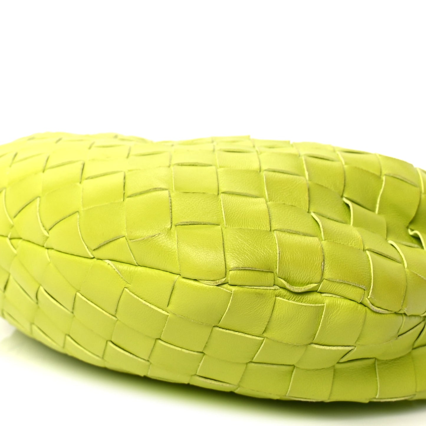 Bottega Veneta Nappa Intrecciato Mini Jodie Kiwi