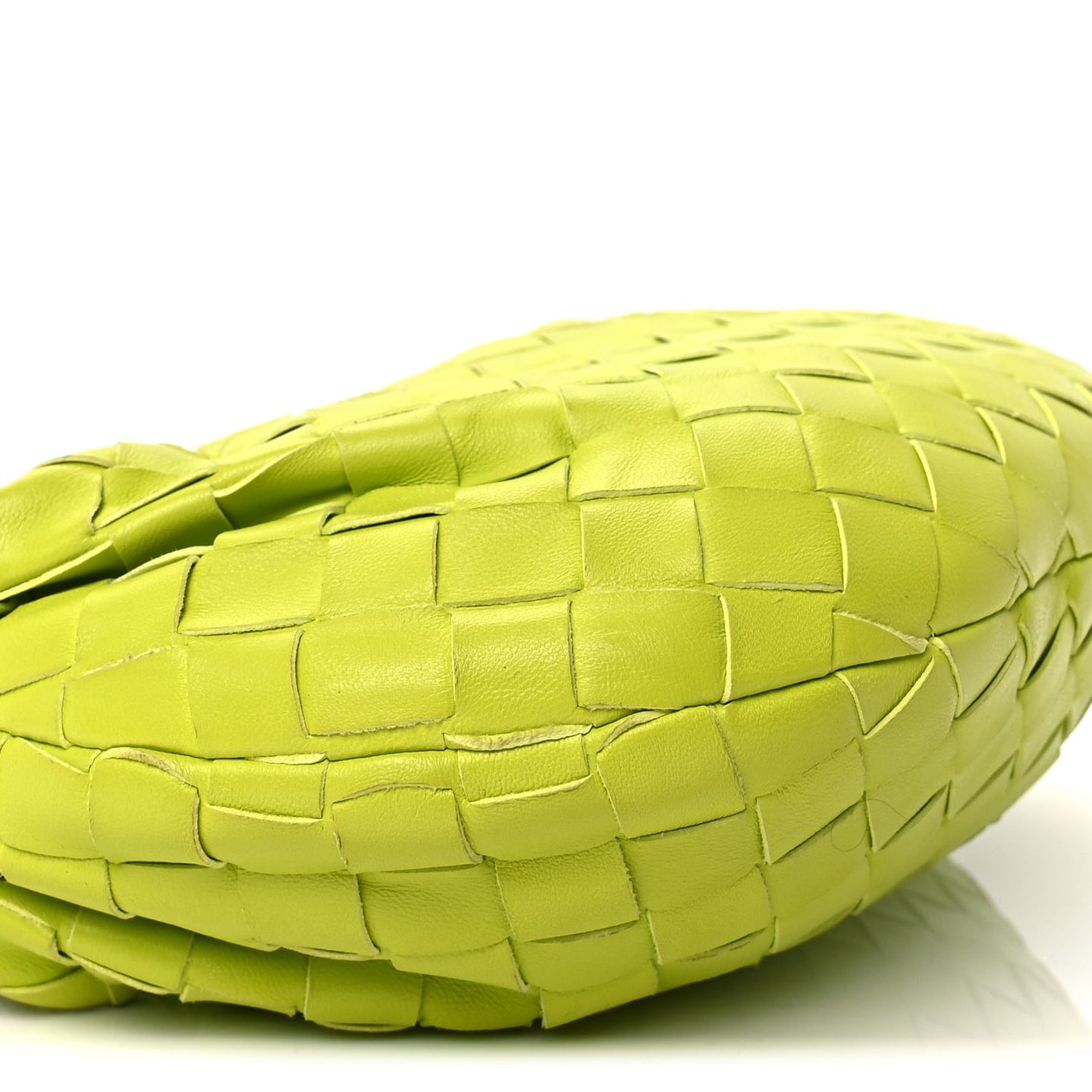 Bottega Veneta Nappa Intrecciato Mini Jodie Kiwi