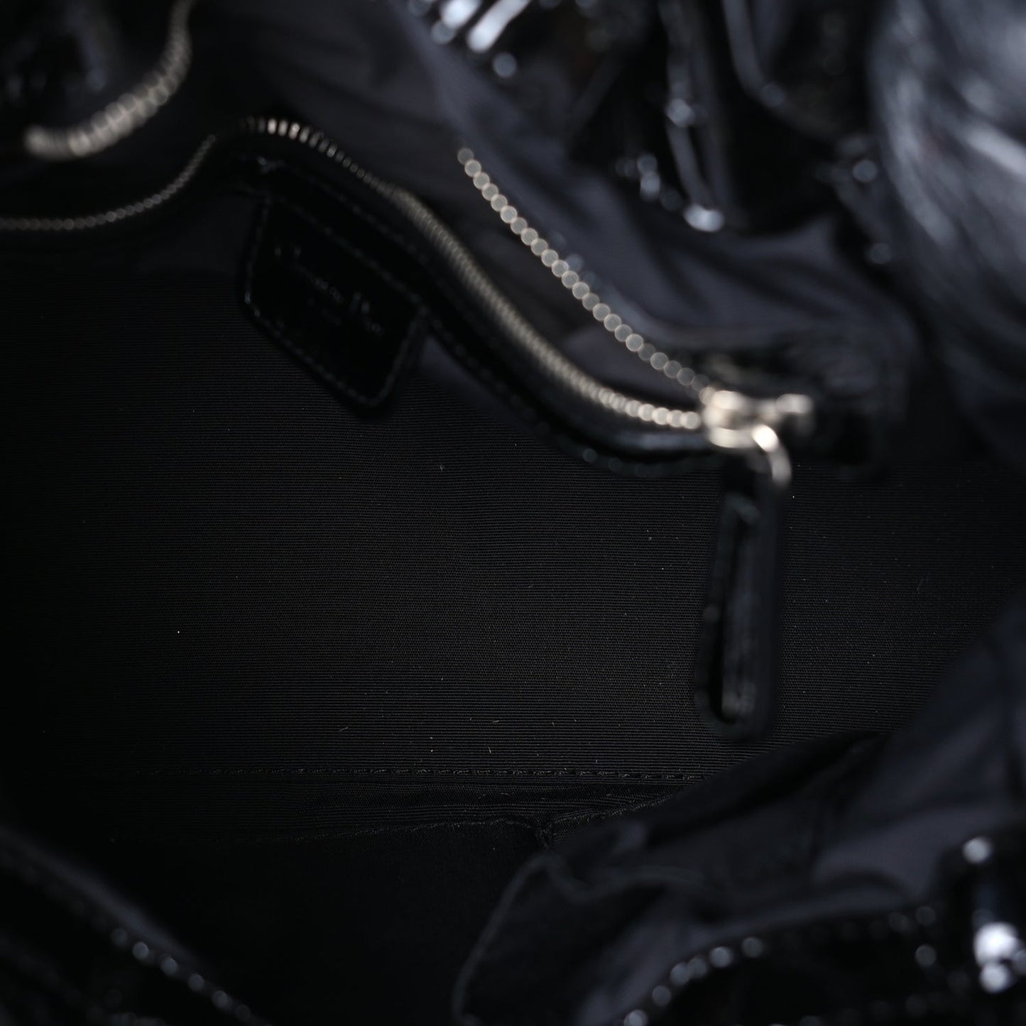 Christian Dior Patent Cannage Medium Le Trente Tote Black