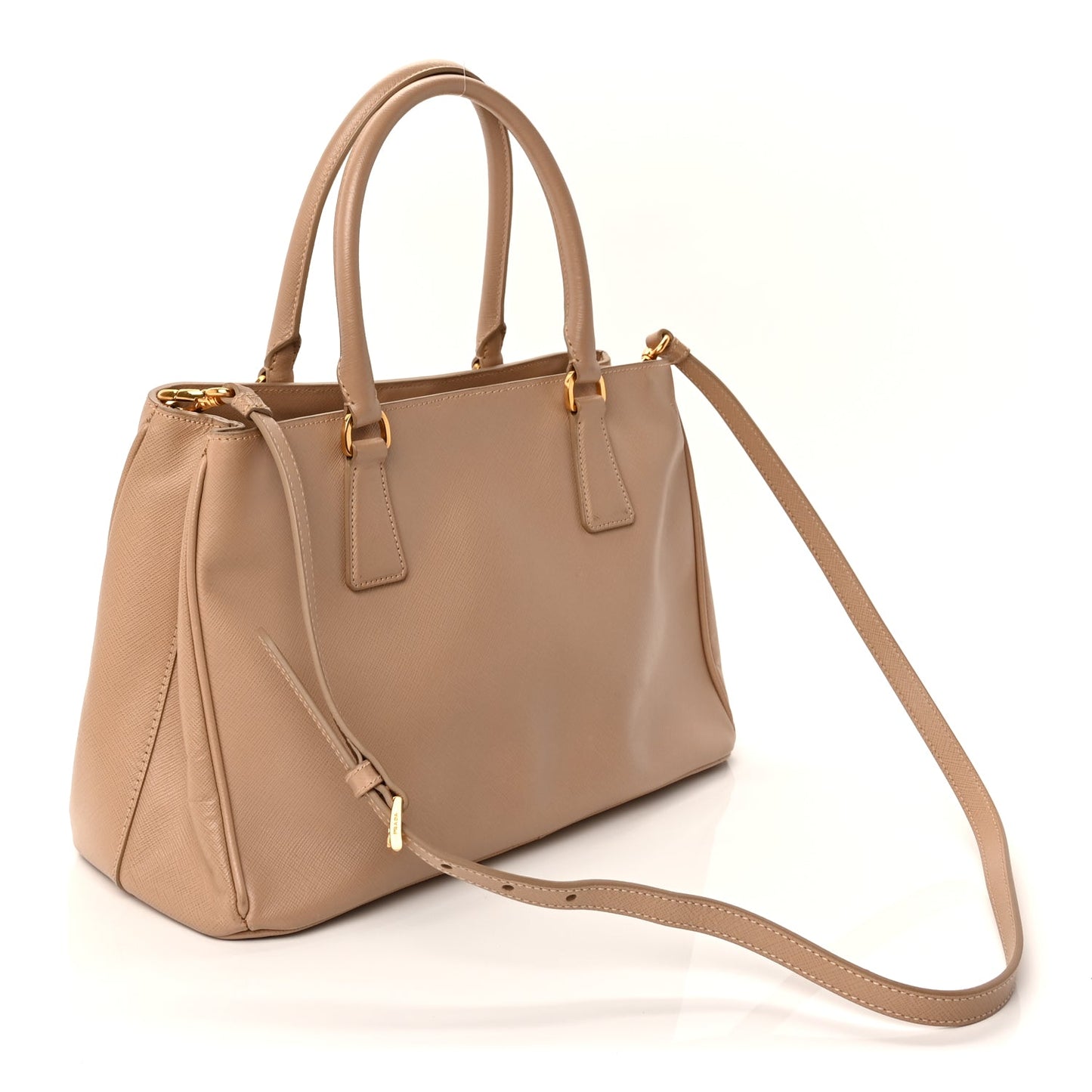 Prada Saffiano Lux Medium Tote  Sabbia