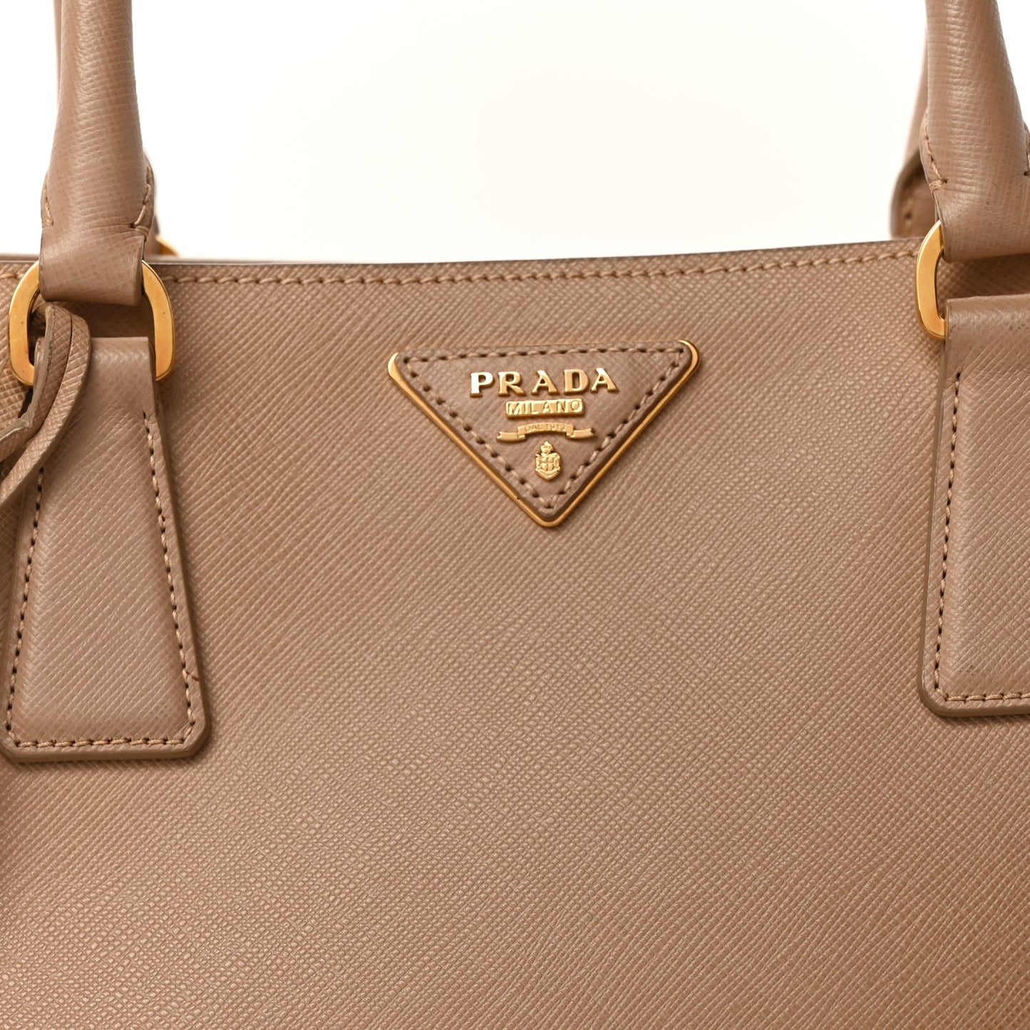 Prada Saffiano Lux Medium Tote  Sabbia