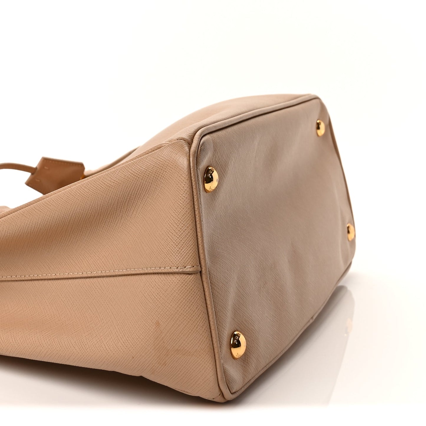 Prada Saffiano Lux Medium Tote  Sabbia
