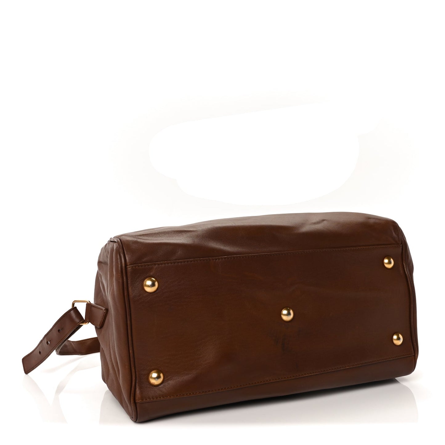 Saint Laurent Calfskin Classic Duffle 6 Havane