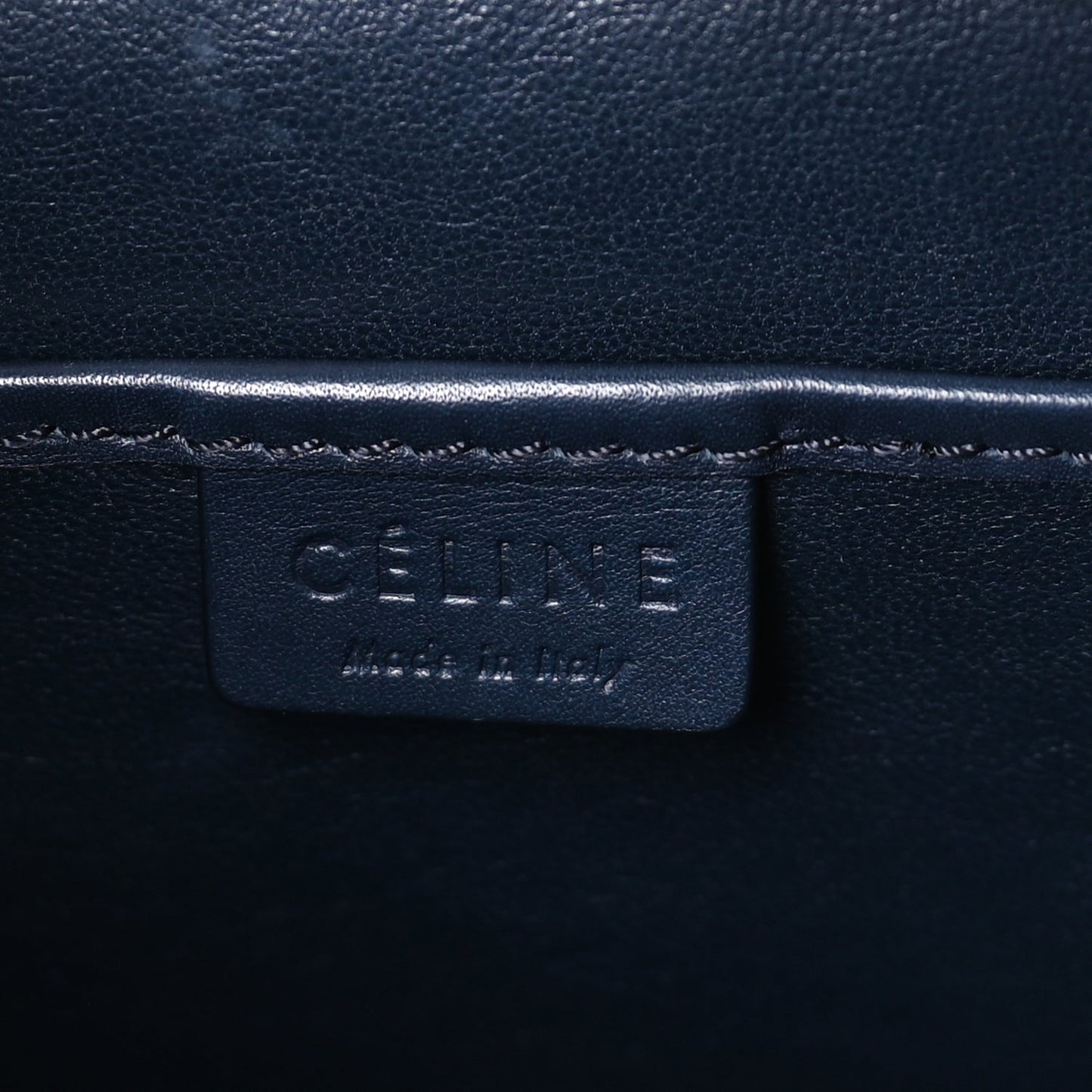Celine Smooth Calfskin Nano Luggage Ink
