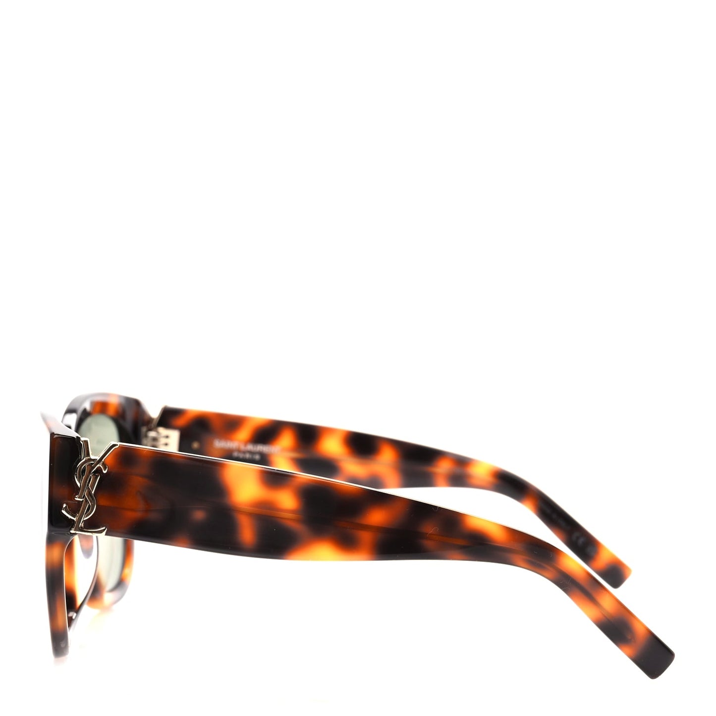 Saint Laurent Acetate Oversized Sunglasses SL M95 F Tortoise