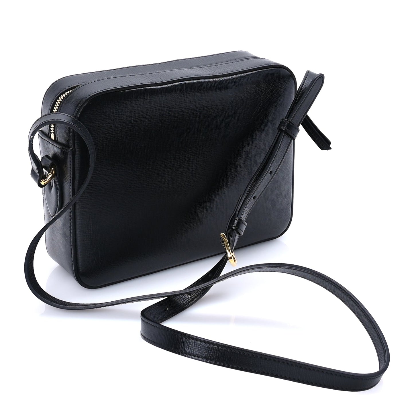 Gucci Azalea Calfskin Small Horsebit 1955 Shoulder Bag  Black