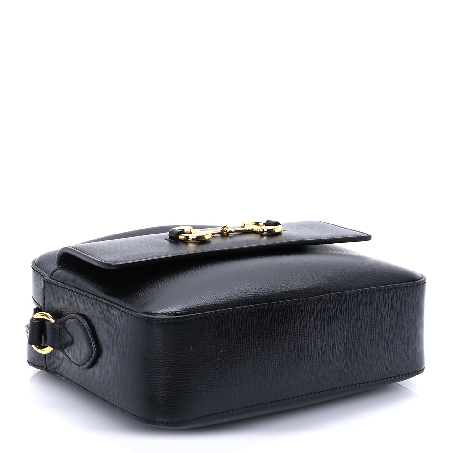 Gucci Azalea Calfskin Small Horsebit 1955 Shoulder Bag  Black