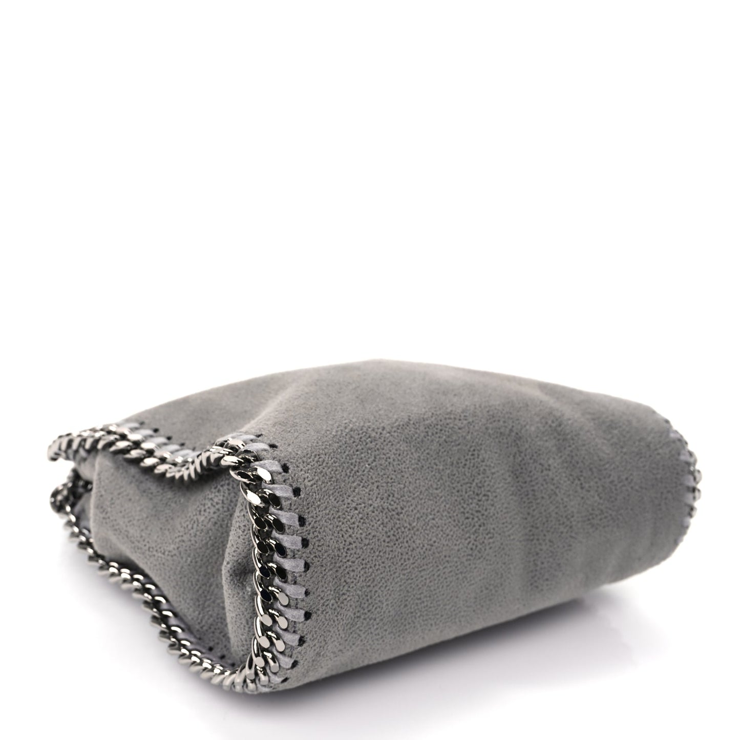 Stella McCartney Shaggy Deer Tiny Falabella Tote Grey