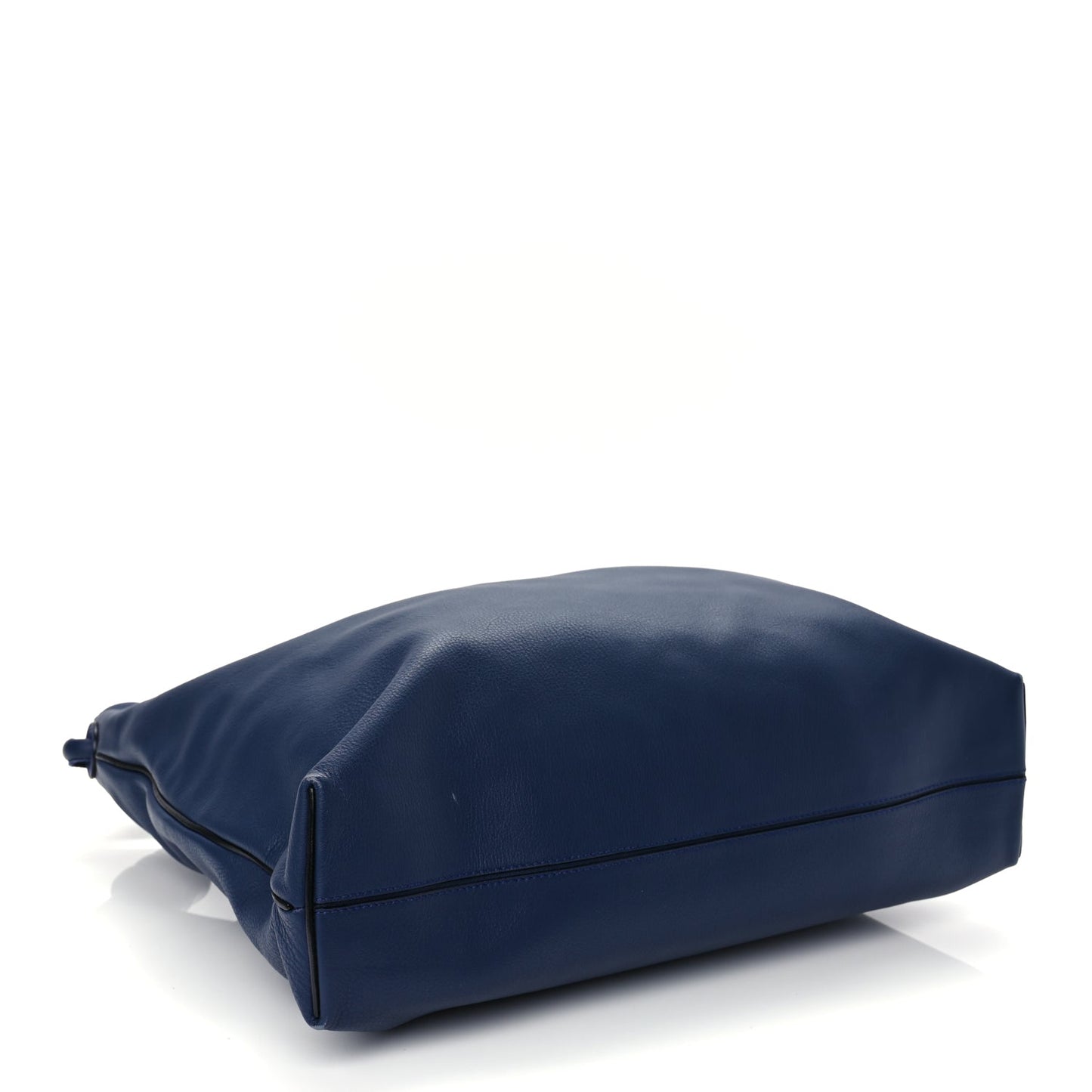 Loewe Calfskin Small Flamenco Knot Hobo Navy