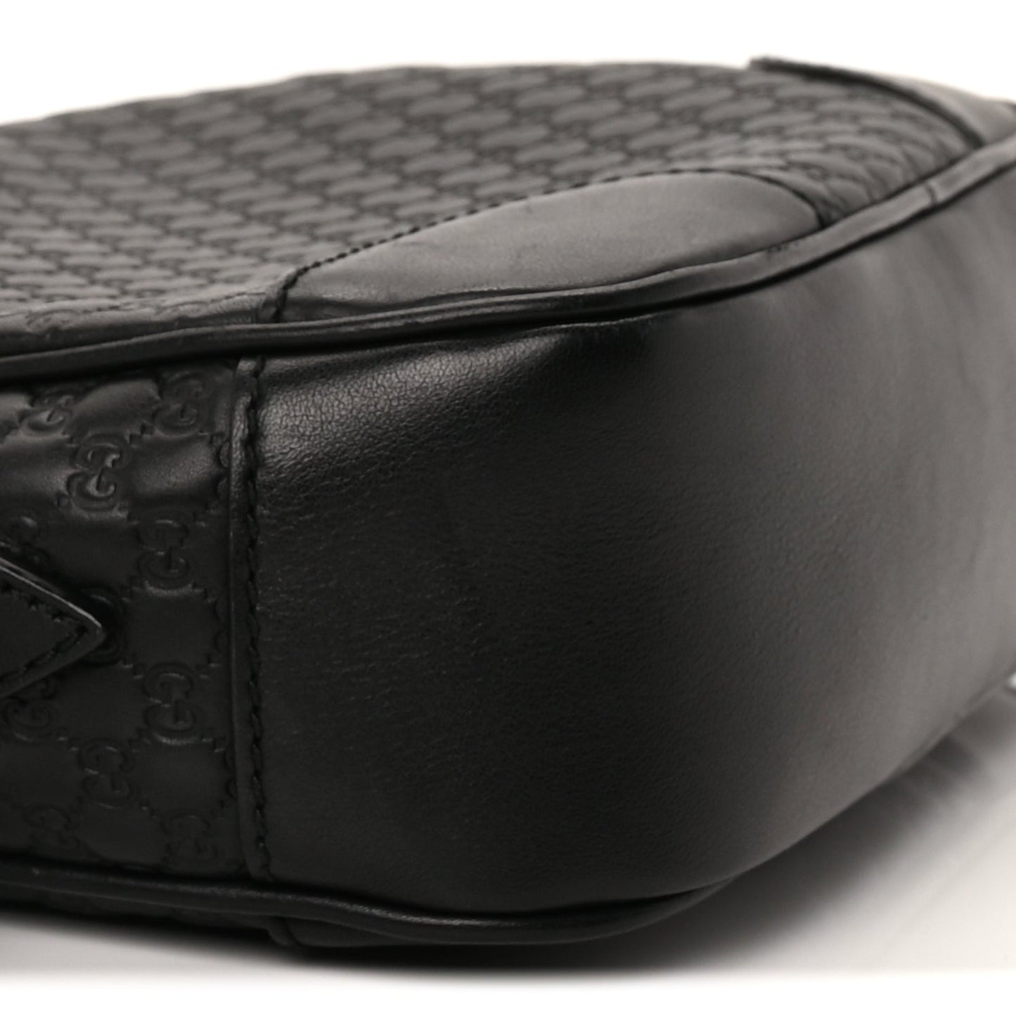 Gucci Microguccissima Mini Bree Messenger Bag Black