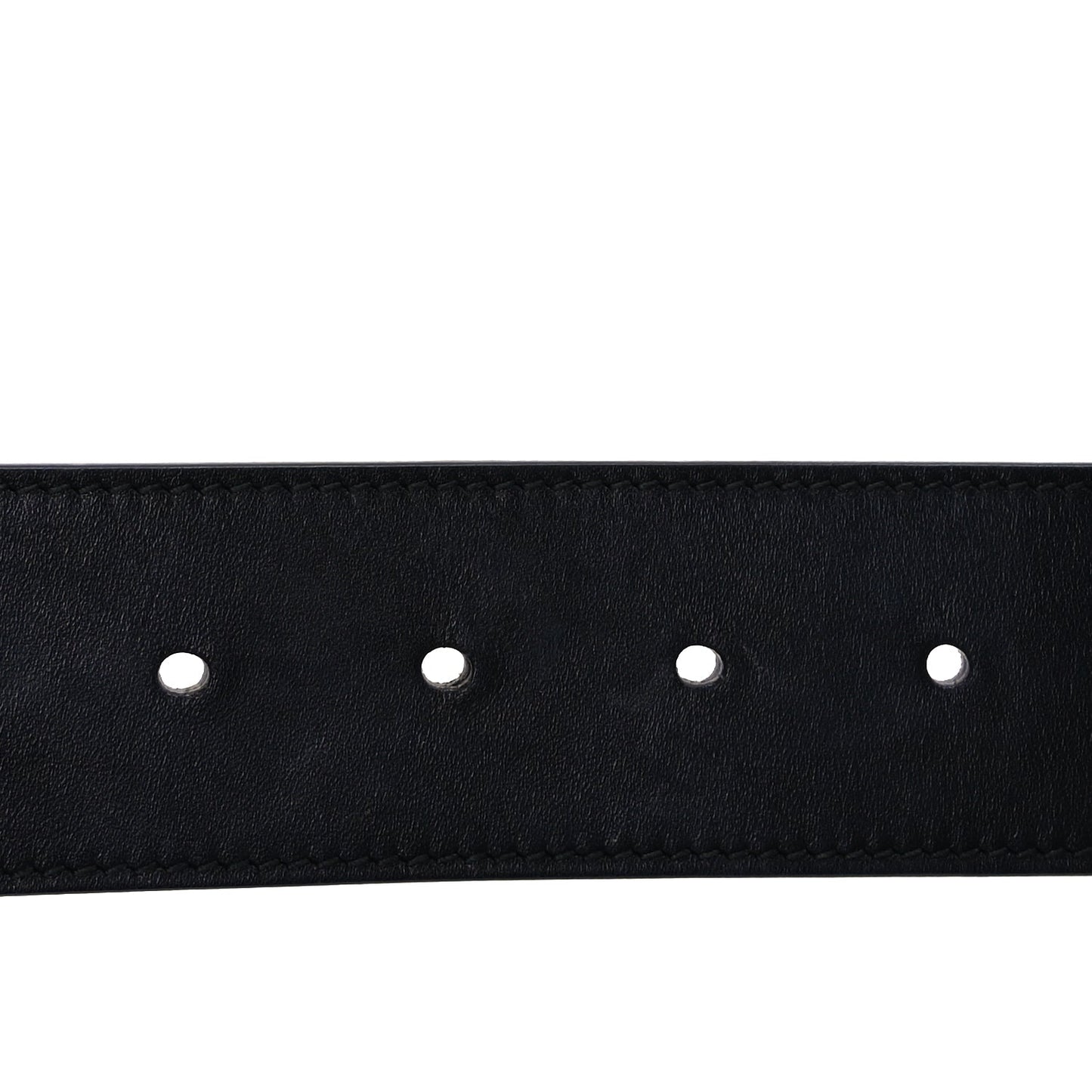 Gucci Calfskin Double G Wide Belt 75 30  Black