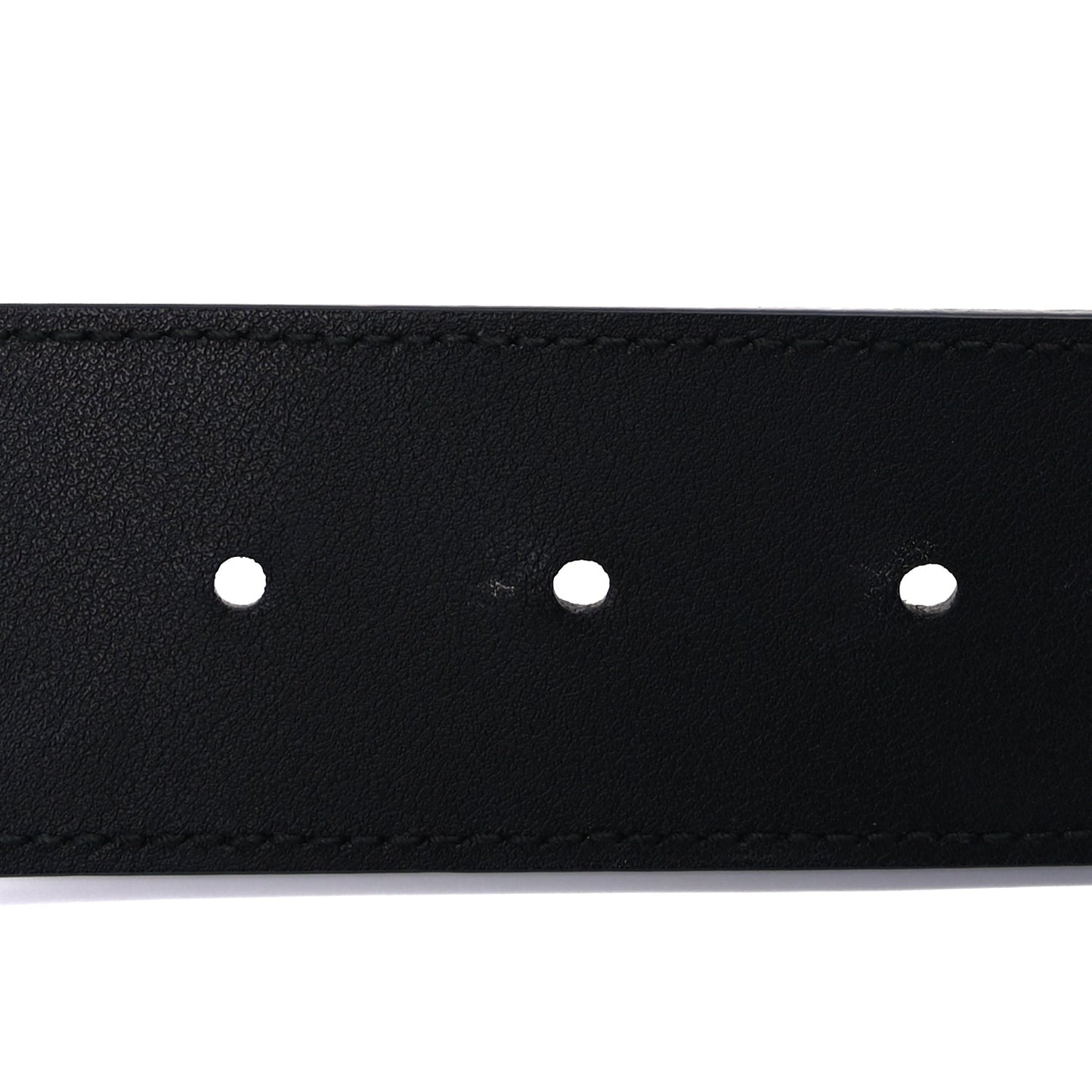 Gucci Calfskin Double G Wide Belt 75 30  Black