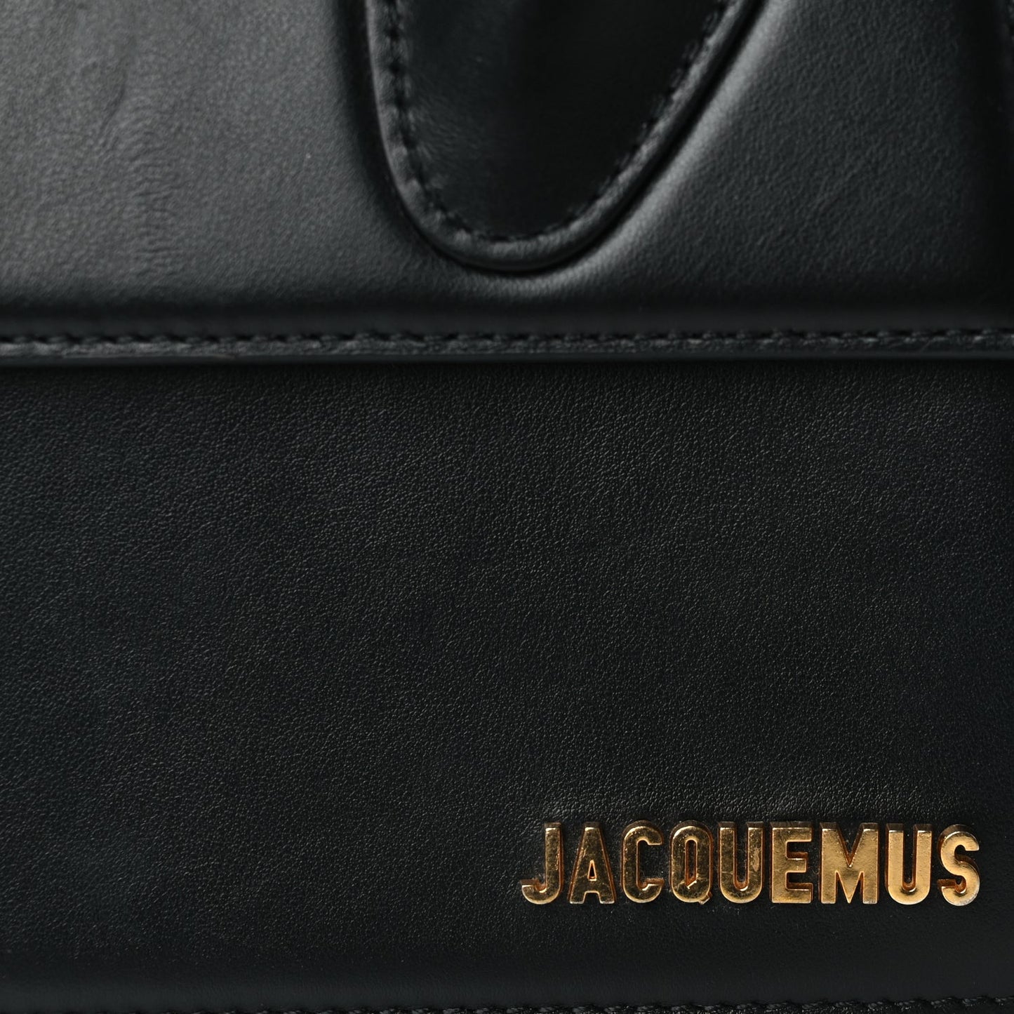 Jacquemus Smooth Calfskin Le Grand Chiquito Black