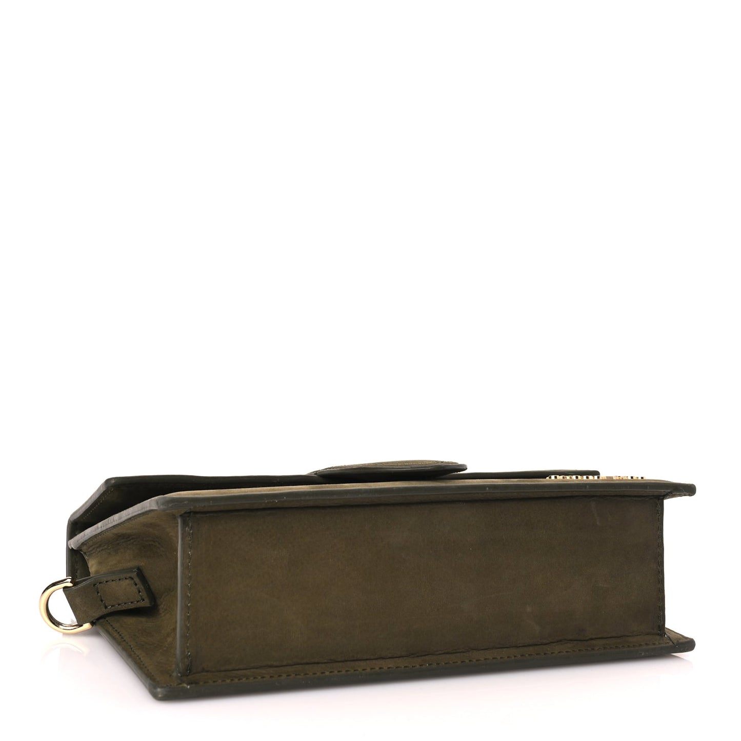 Jacquemus Nubuck Le Grande Bambino Dark Khaki