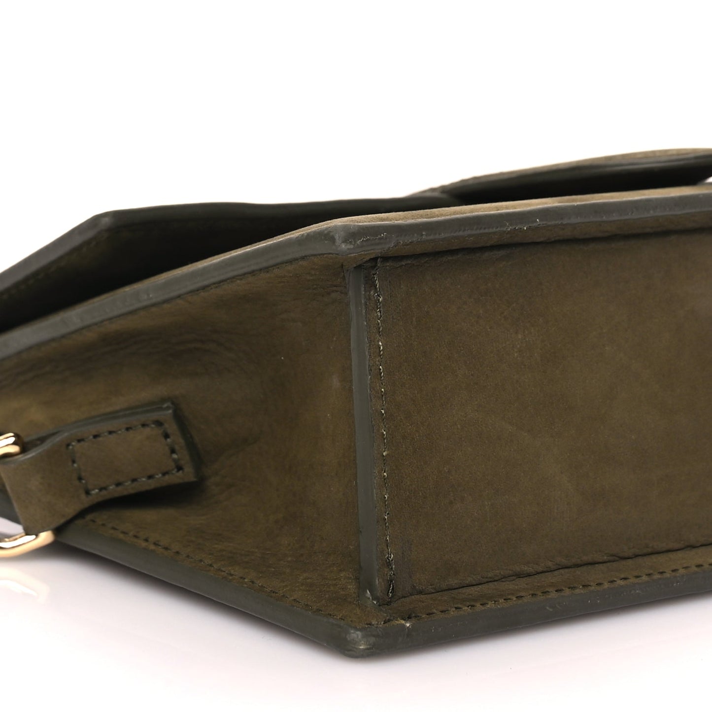 Jacquemus Nubuck Le Grande Bambino Dark Khaki