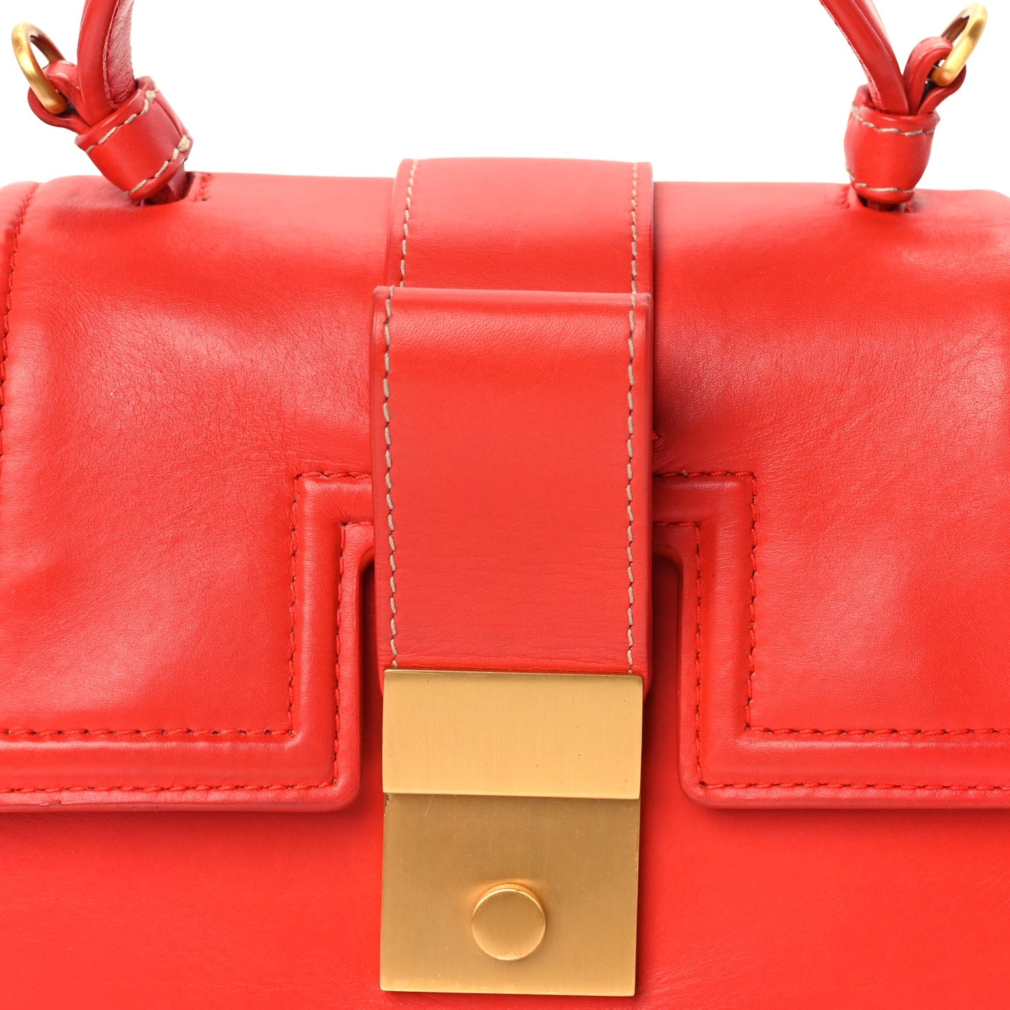 Bottega Veneta Nappa Small Piazza Bag  Vesuvio