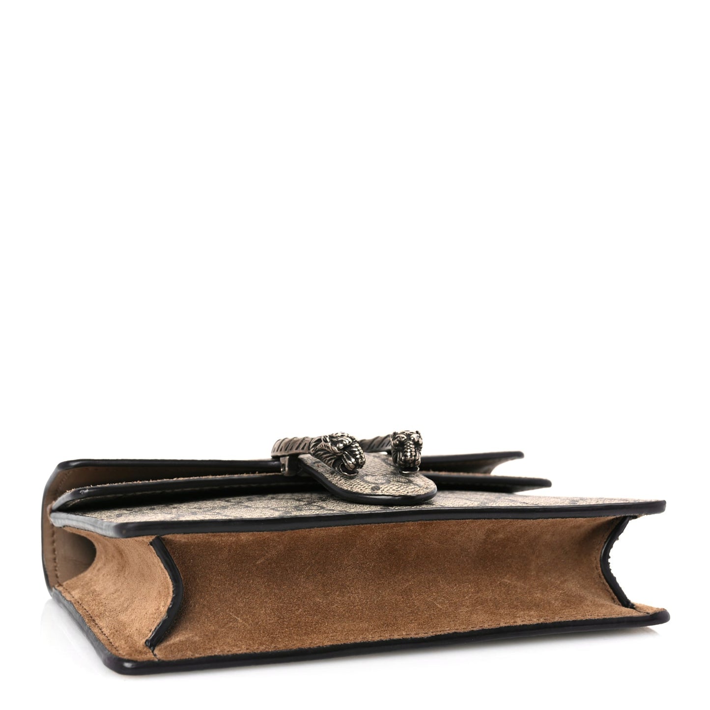Gucci GG Supreme Monogram Super Mini Dionysus Shoulder Bag Taupe