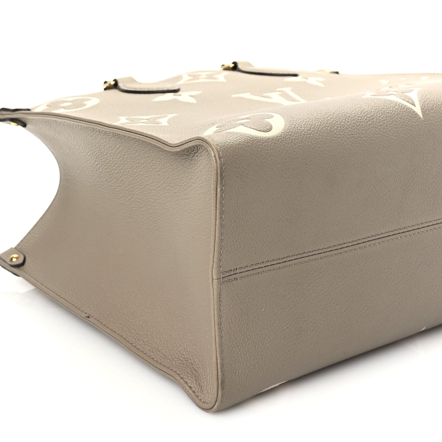 Louis Vuitton Empreinte Monogram Giant Onthego MM Tourterelle Creme