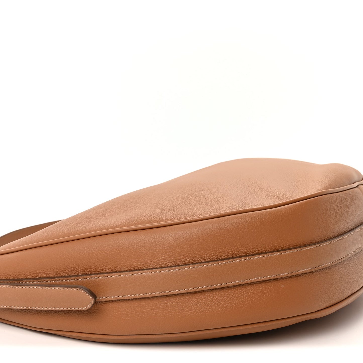 Prada Soft Calfskin Large Shoulder Bag  Caramel