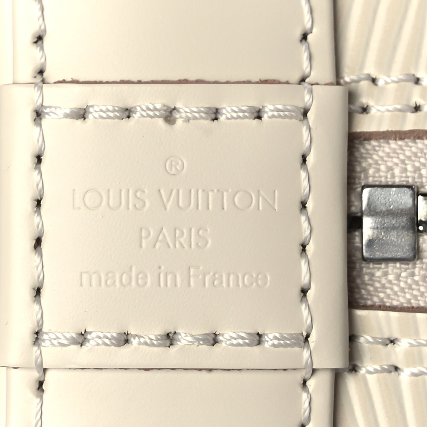 Louis Vuitton Epi Jacquard Alma BB Quartz