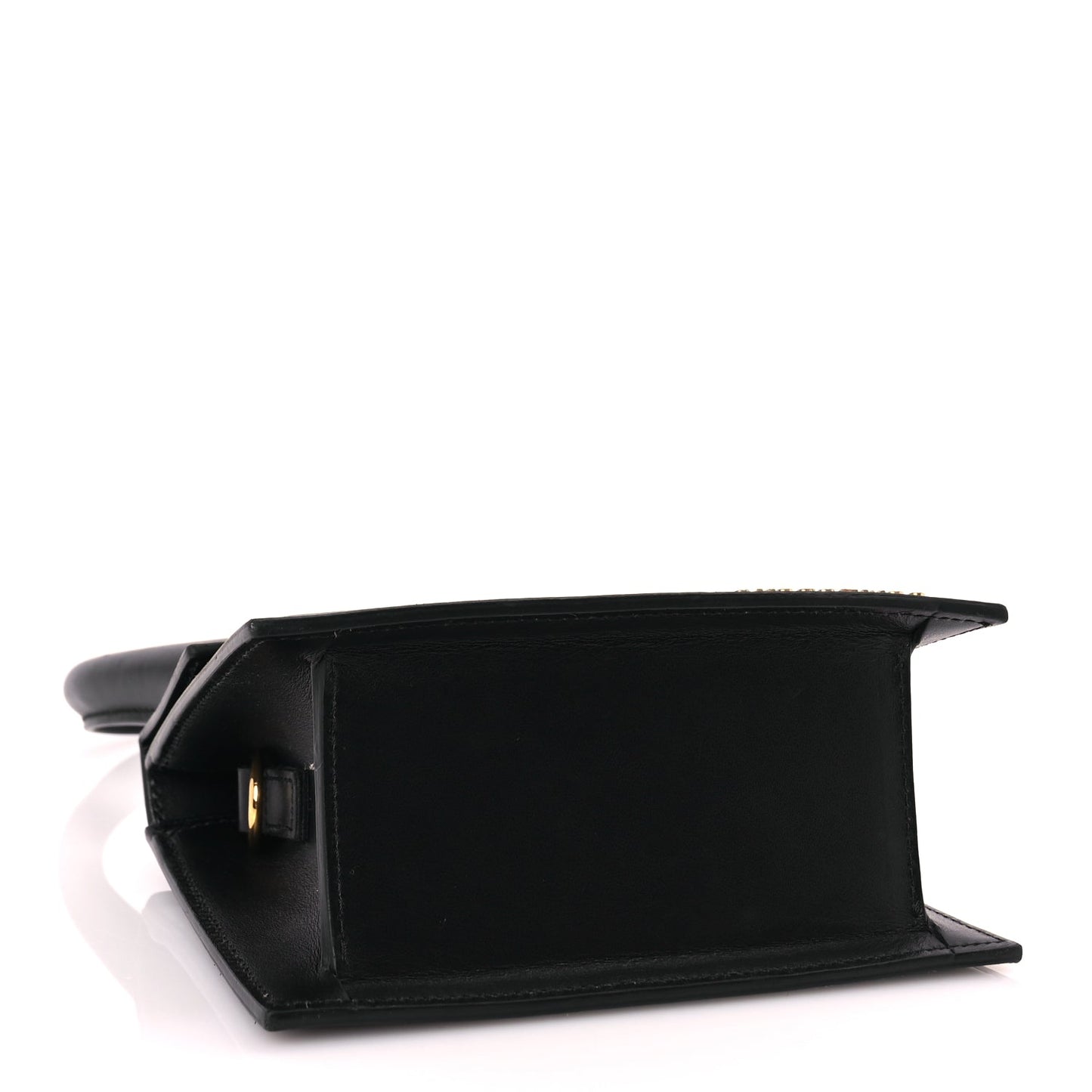 Jacquemus Smooth Calfskin Le Chiquito Moyen Black