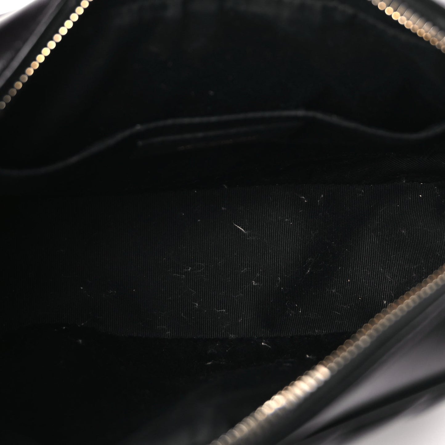 Saint Laurent Calfskin Matelasse Monogram Lou Camera Bag Black