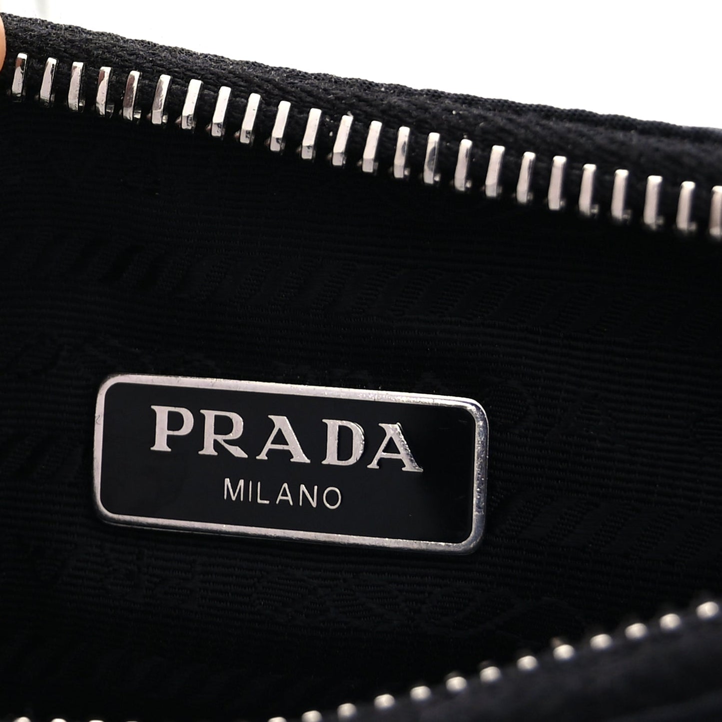 Prada Nylon Re-Edition 2005 Shoulder Bag Black