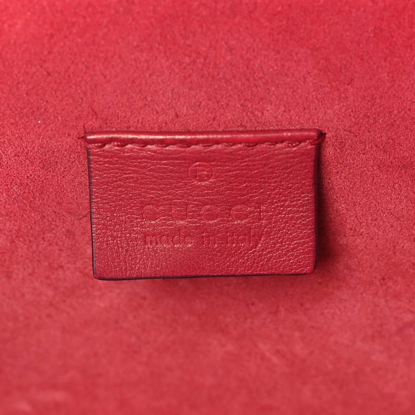 Gucci GG Supreme Monogram Small Dionysus Shoulder Bag  Red
