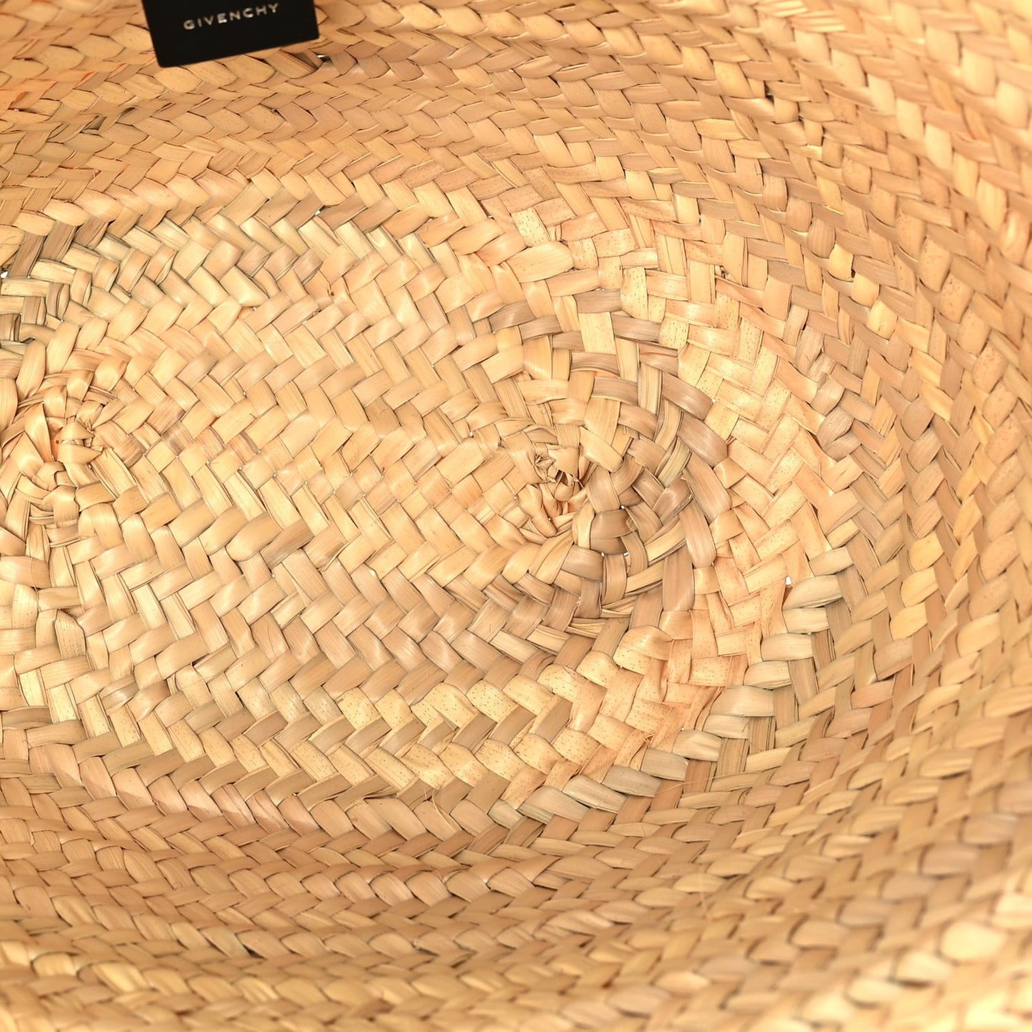 Givenchy Raffia Voyou Basket Tote Black