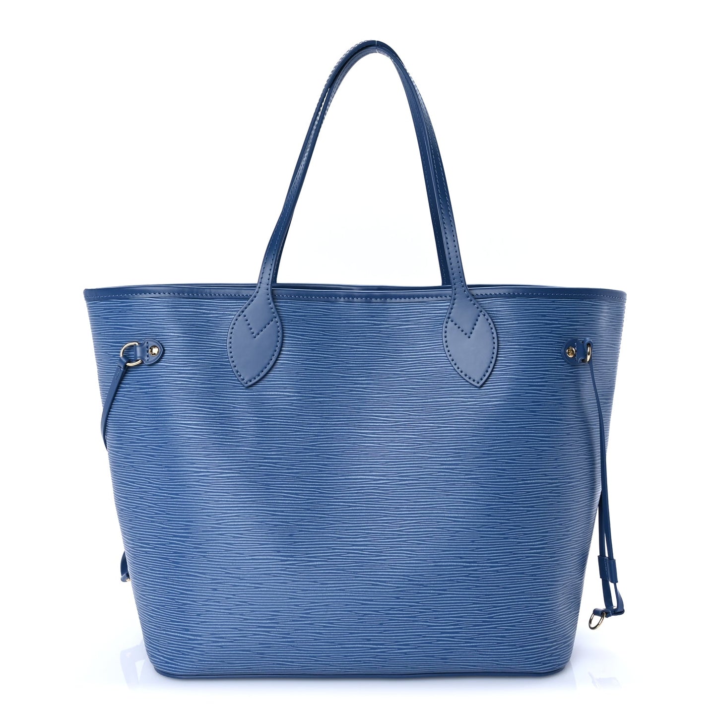 Louis Vuitton Epi Neverfull MM Denim Blue