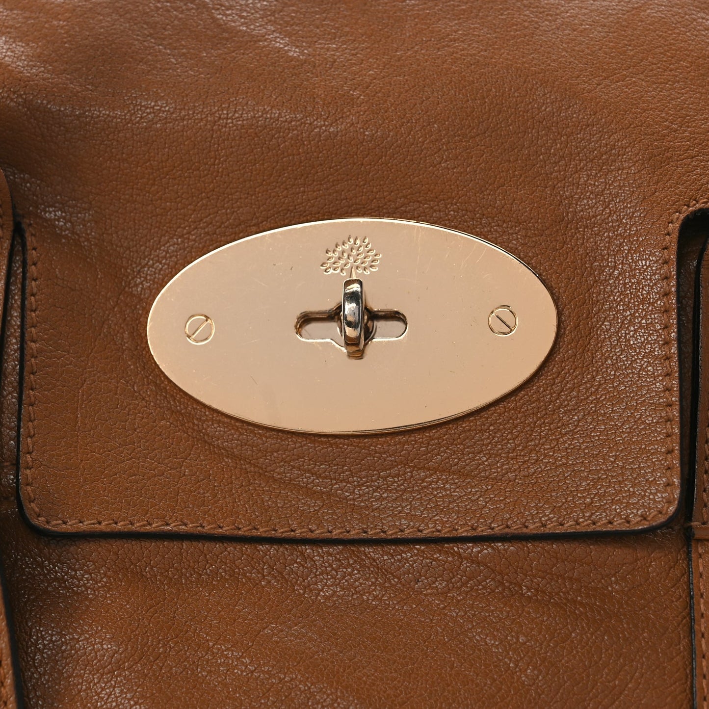 Mulberry Glossy Buffalo Bayswater Fudge