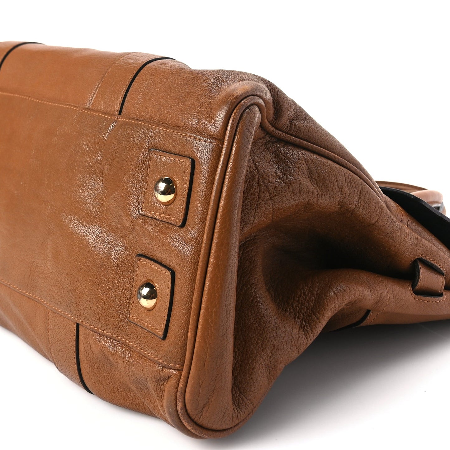 Mulberry Glossy Buffalo Bayswater Fudge