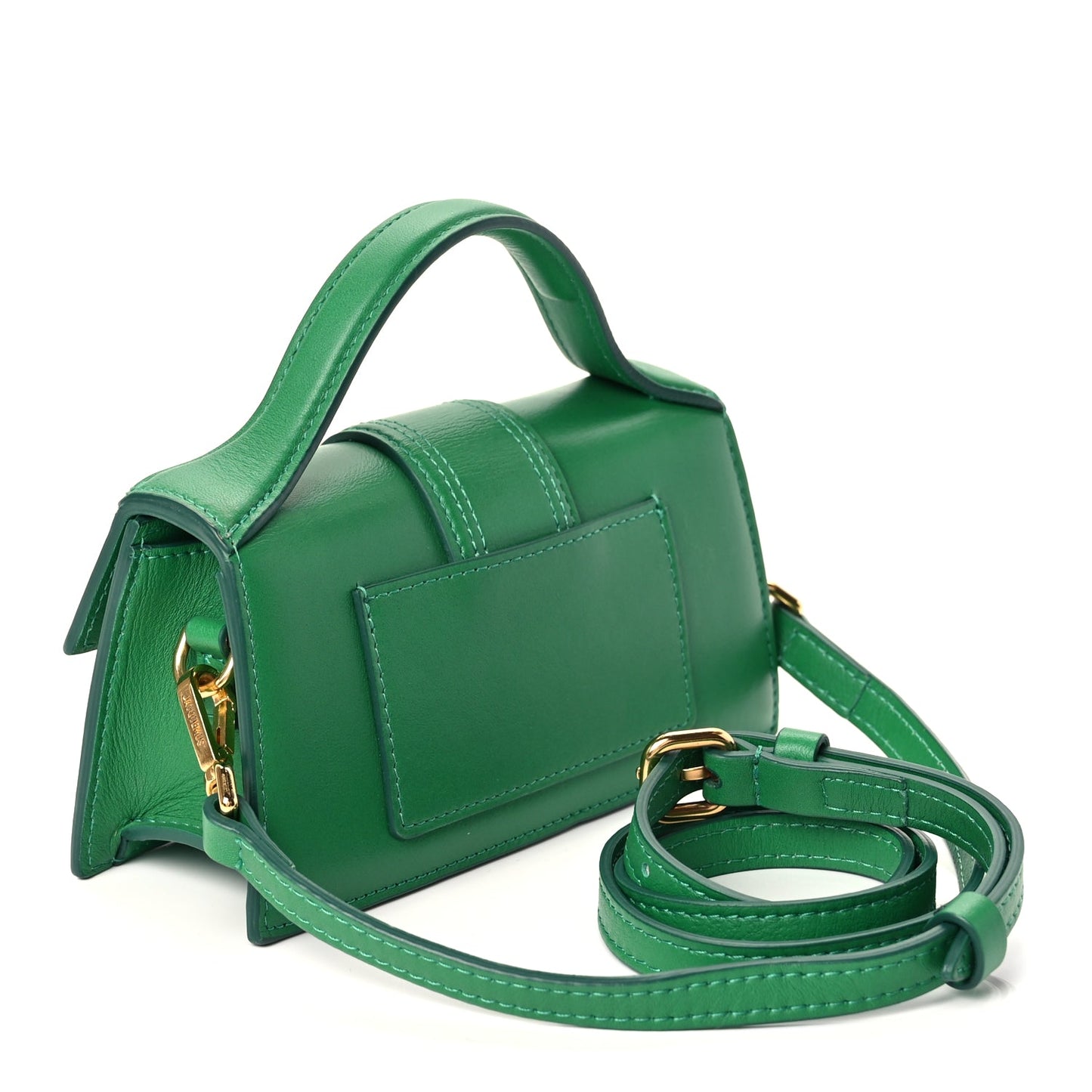 Jacquemus Smooth Calfskin Le Bambino Green