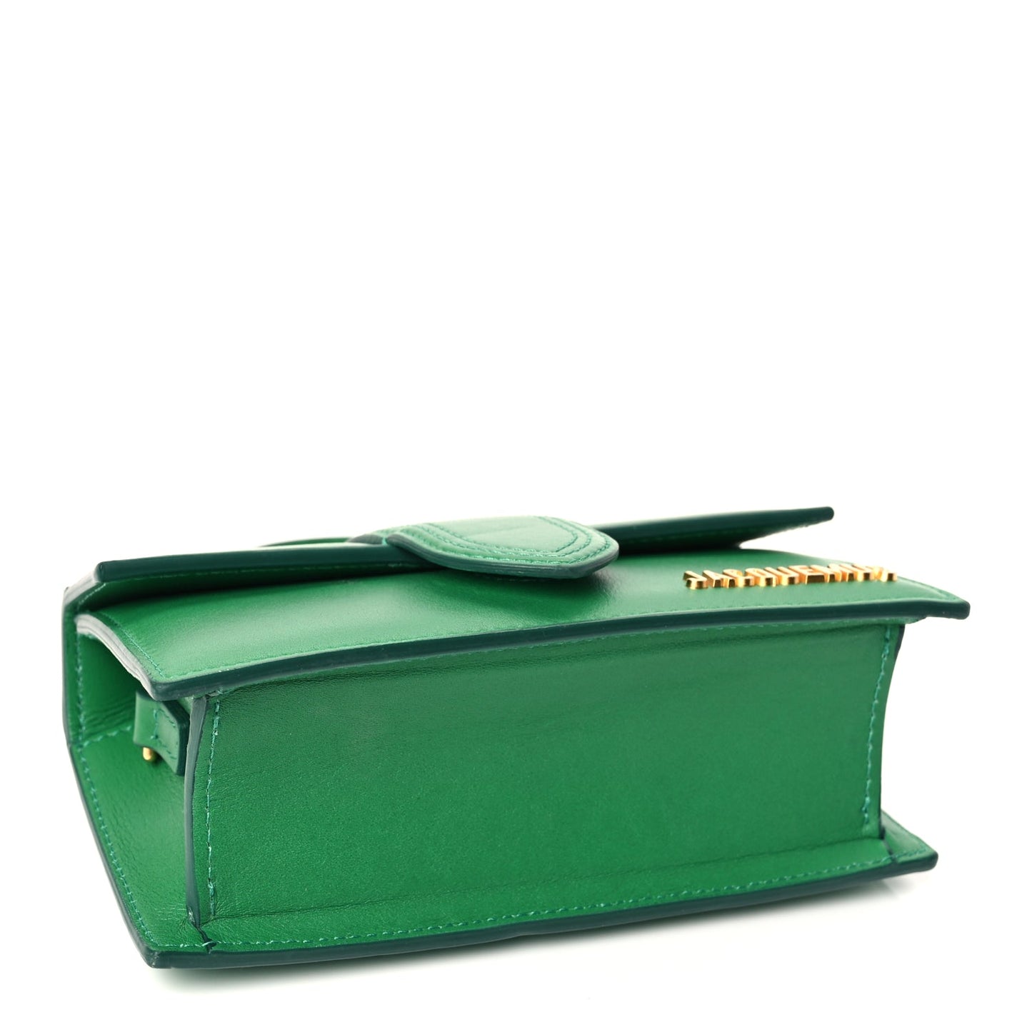 Jacquemus Smooth Calfskin Le Bambino Green