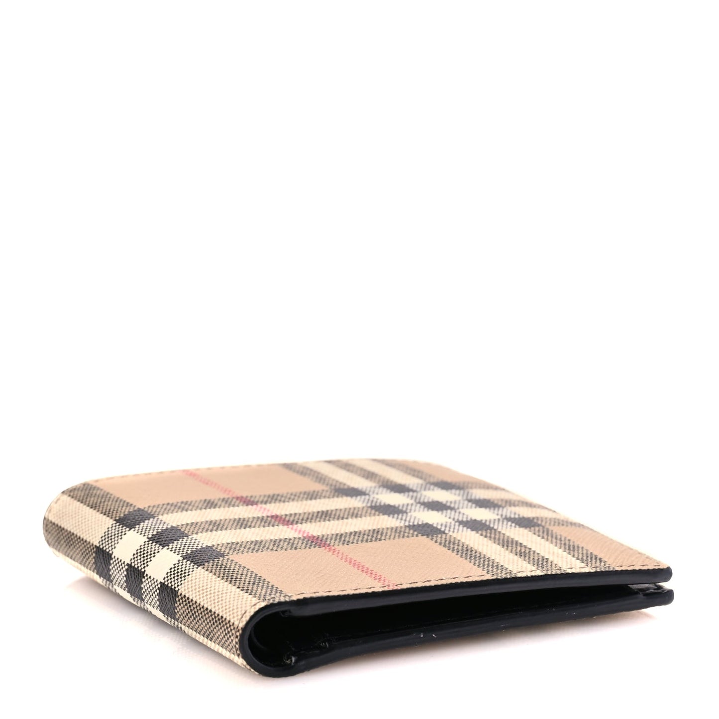 Burberry House Check Bifold Coin Wallet Archive Beige
