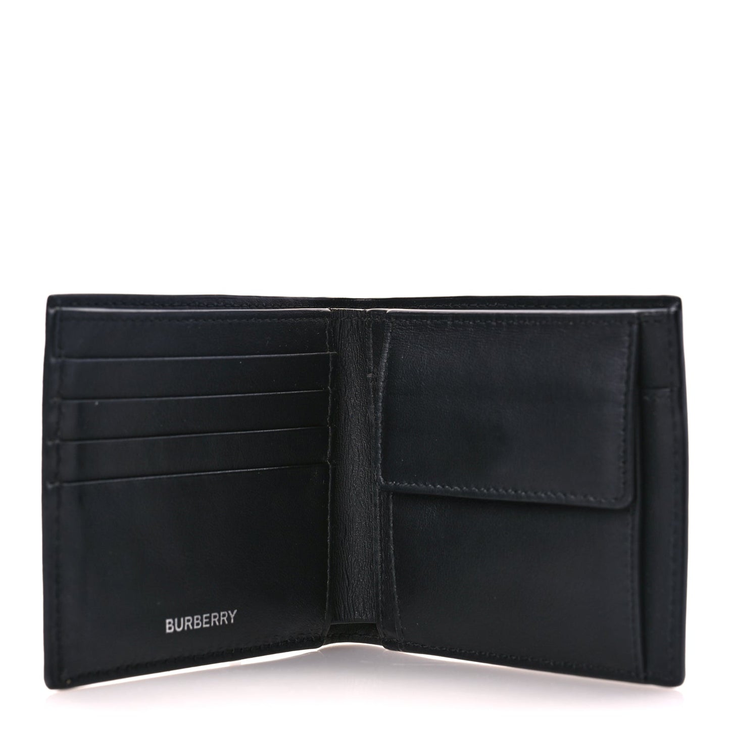 Burberry House Check Bifold Coin Wallet Archive Beige