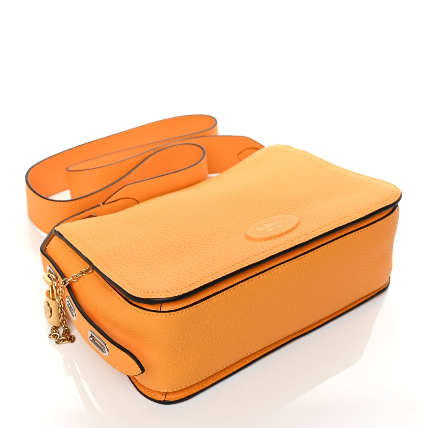 Mulberry Heavy Grain Billie Crossbody Bag Double Yellow