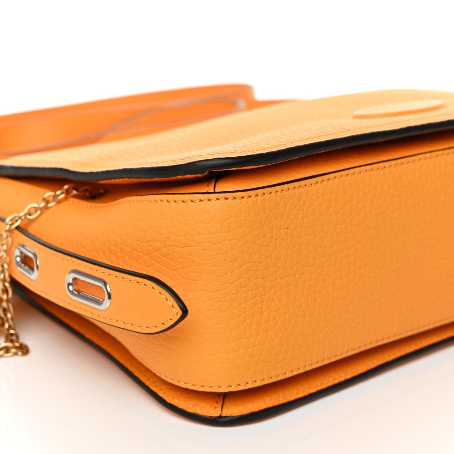 Mulberry Heavy Grain Billie Crossbody Bag Double Yellow