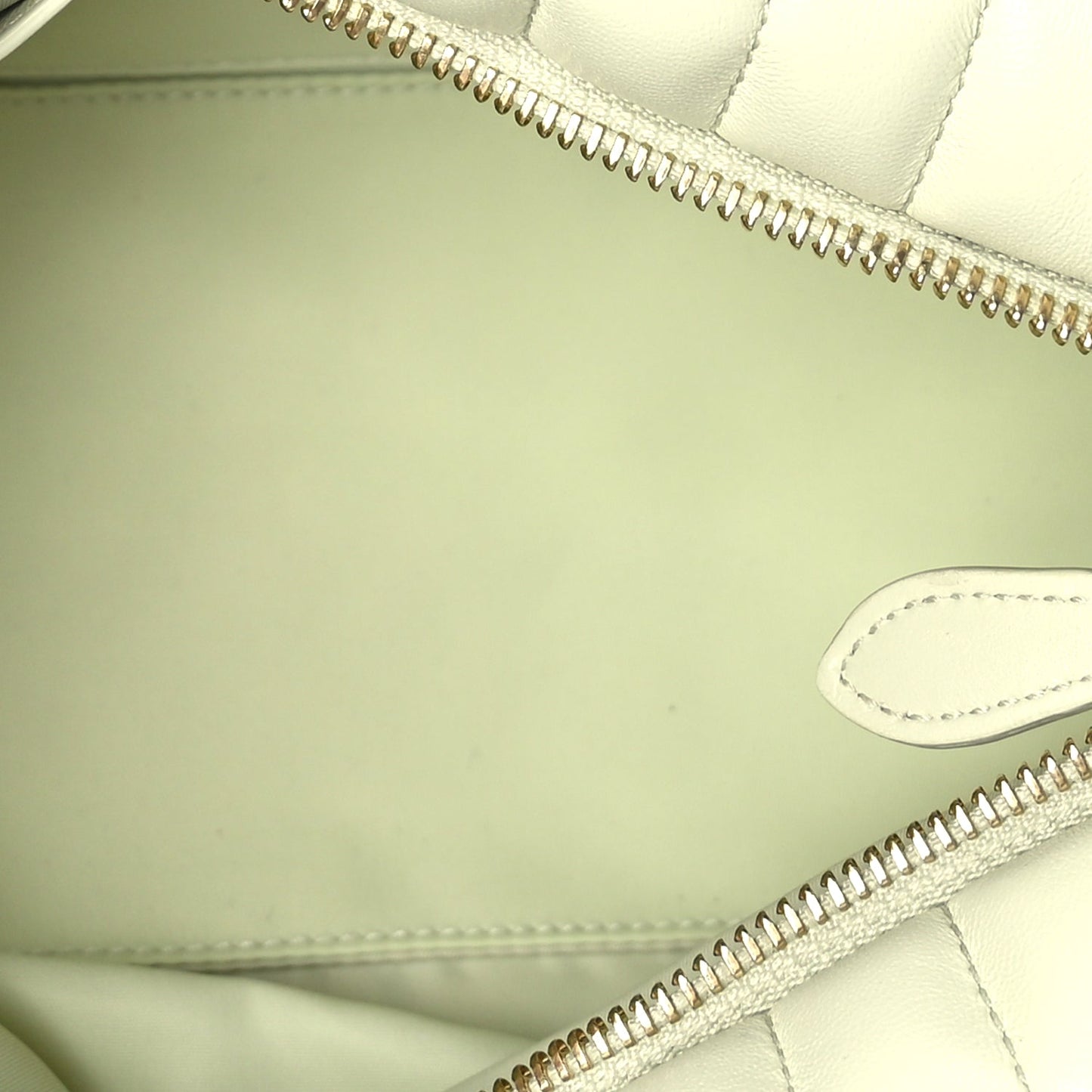 Burberry Lambskin Quilted Small Soft Lola Bag Pistachio