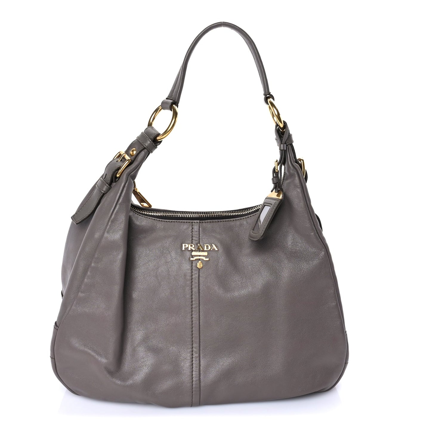 Prada Soft Calf Hobo Bambu Bambu