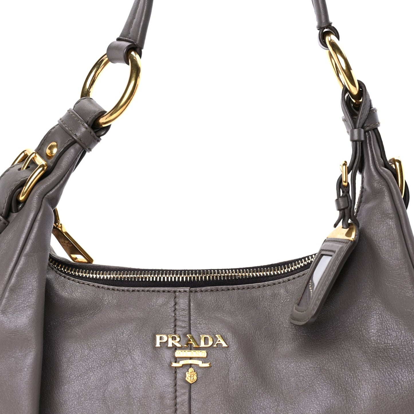 Prada Soft Calf Hobo Bambu Bambu