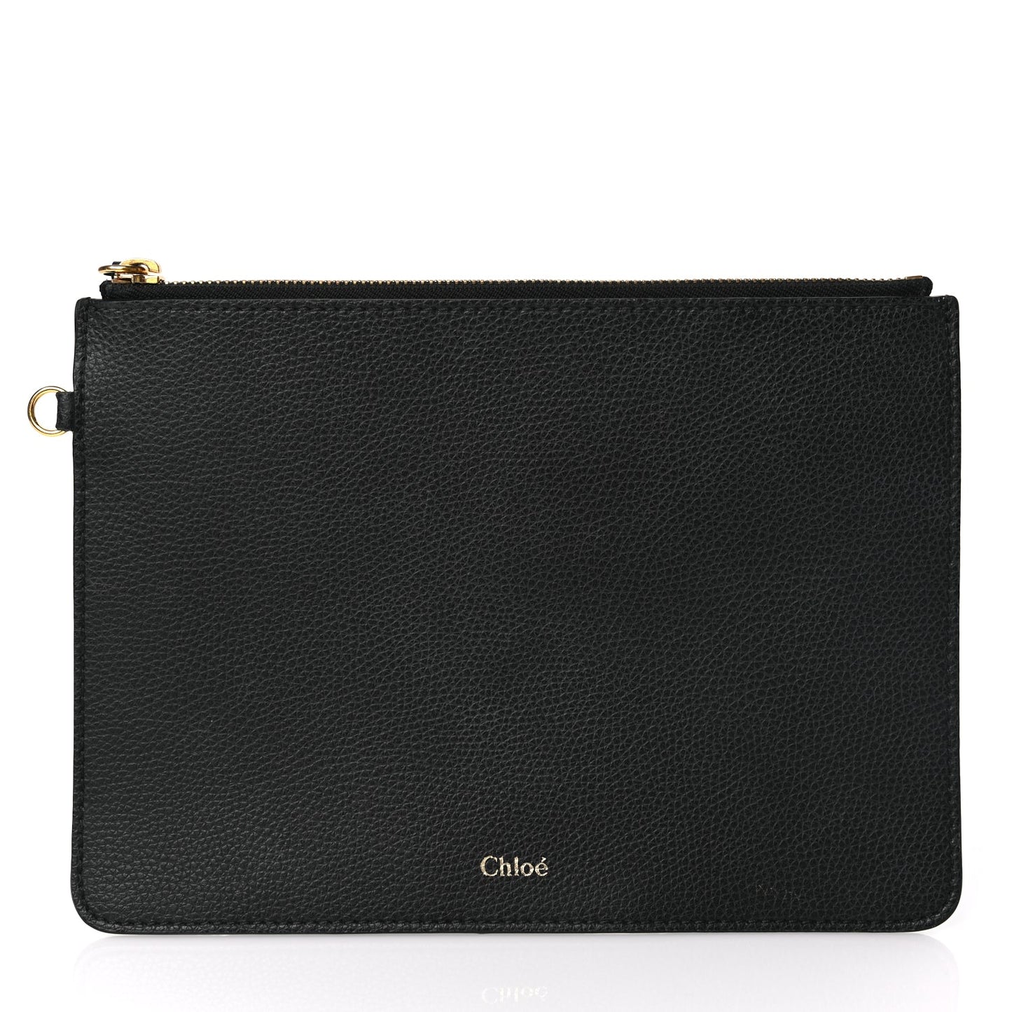 Chloe Smooth Grained Calfskin Aby Pouch Black