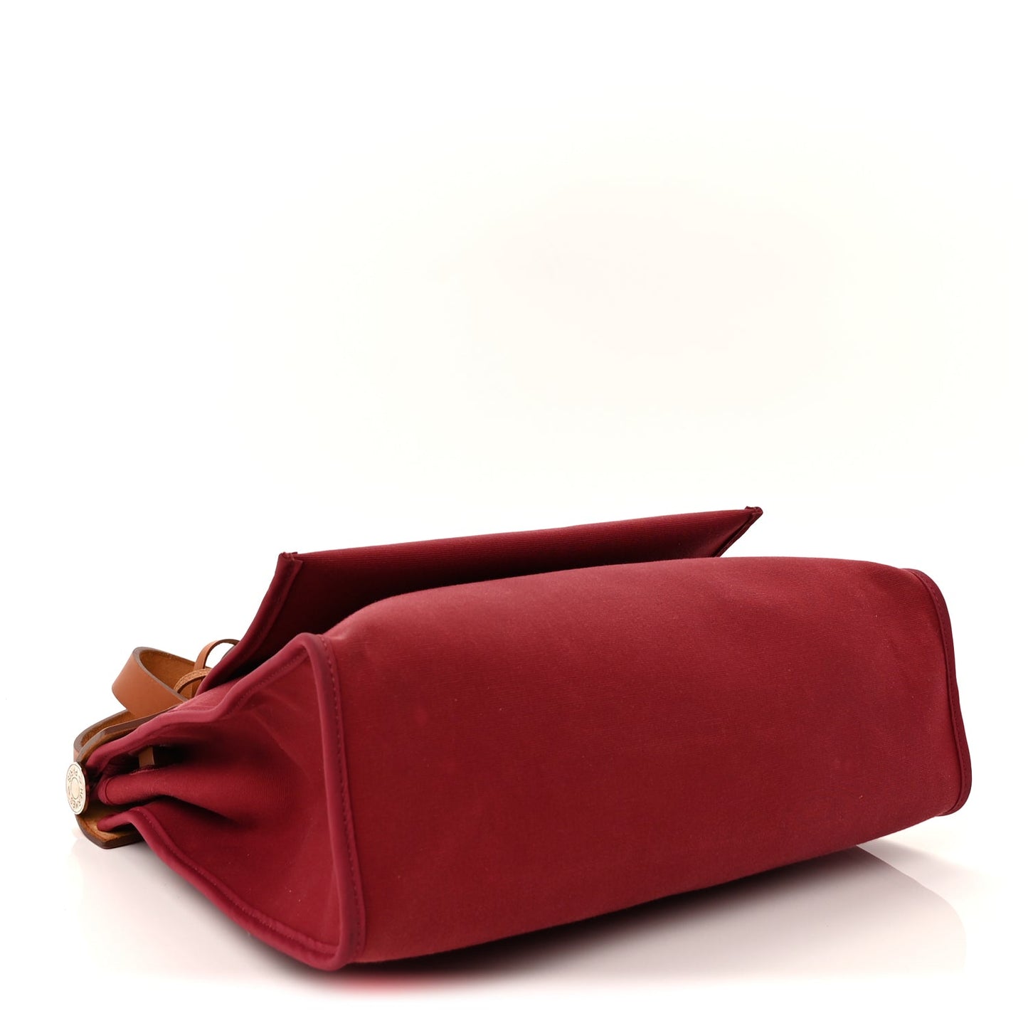 Hermes Vache Hunter Toile Herbag Zip 31 PM Rubis