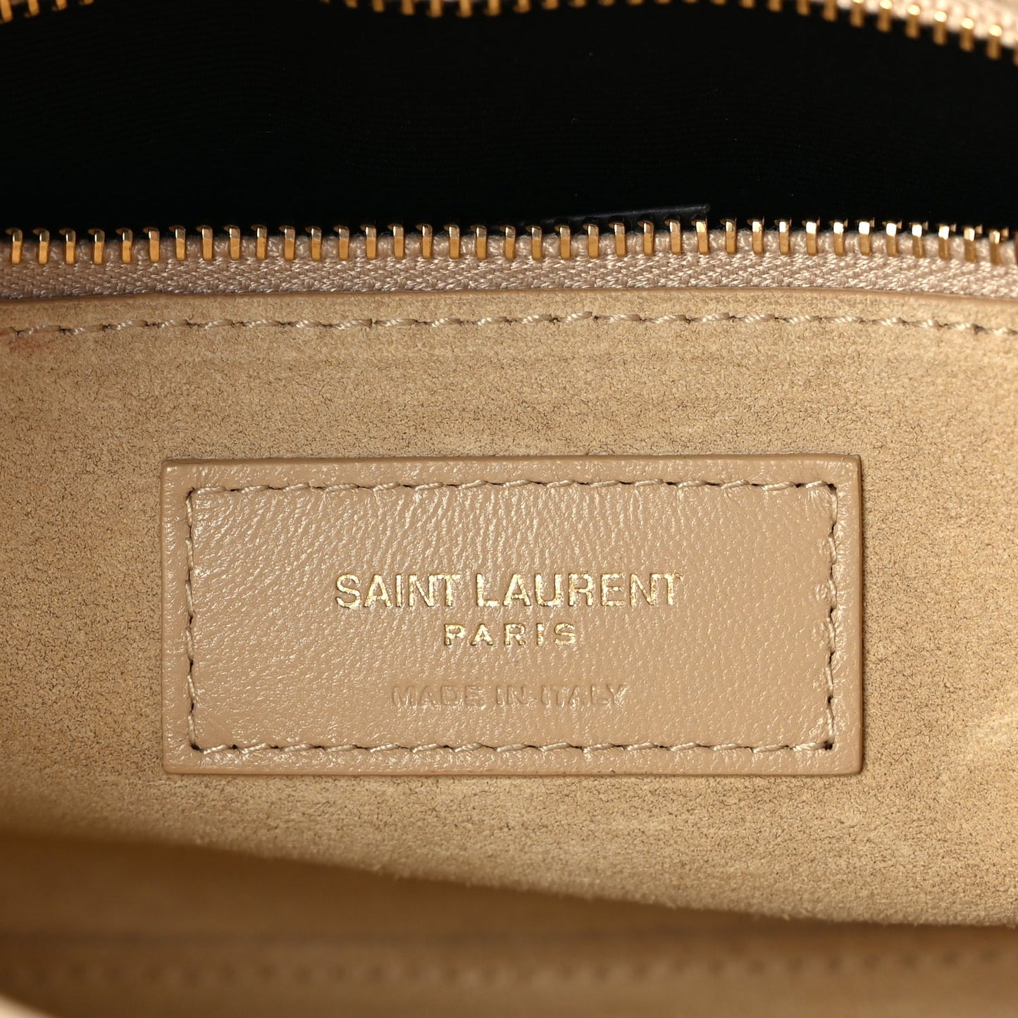 Saint Laurent Smooth Calfskin Le 5 A 7 Hobo Dark Beige