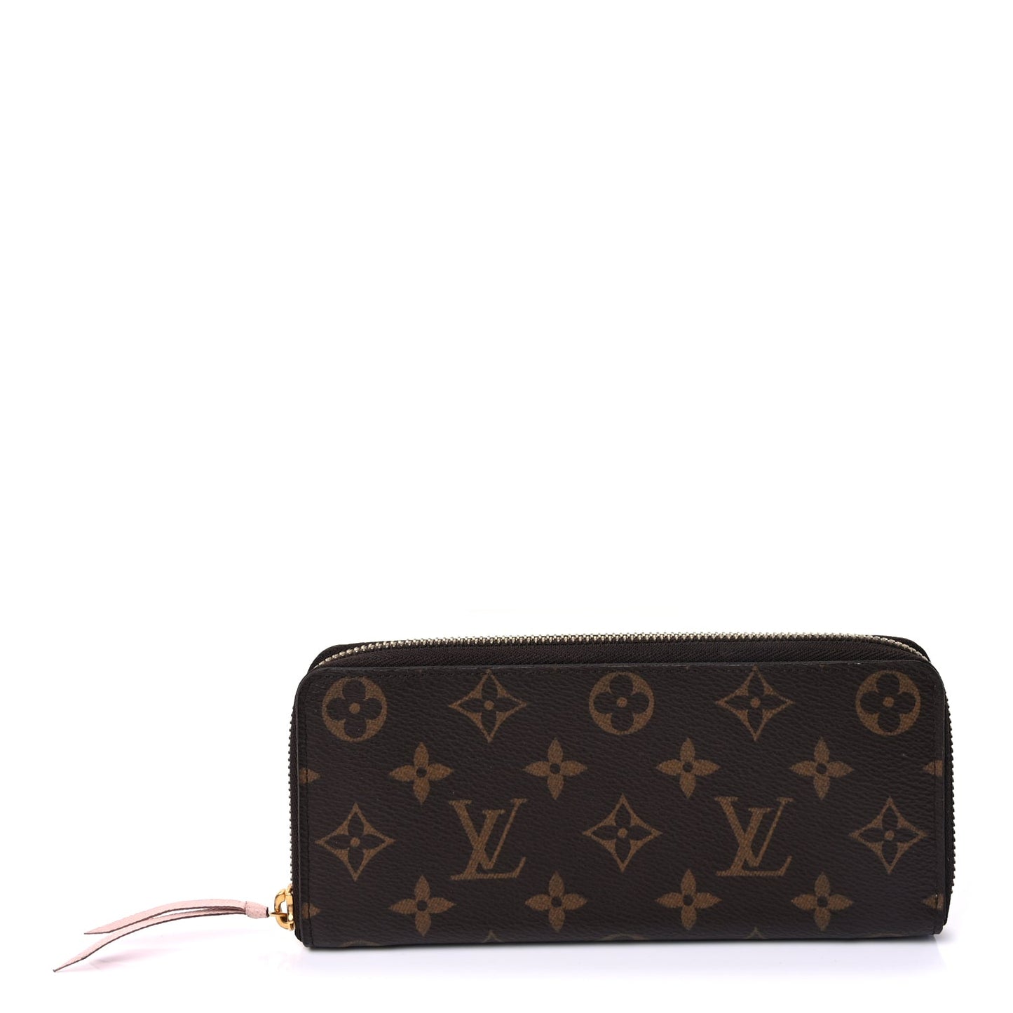 Louis Vuitton Monogram Clemence Wallet  Rose Ballerine