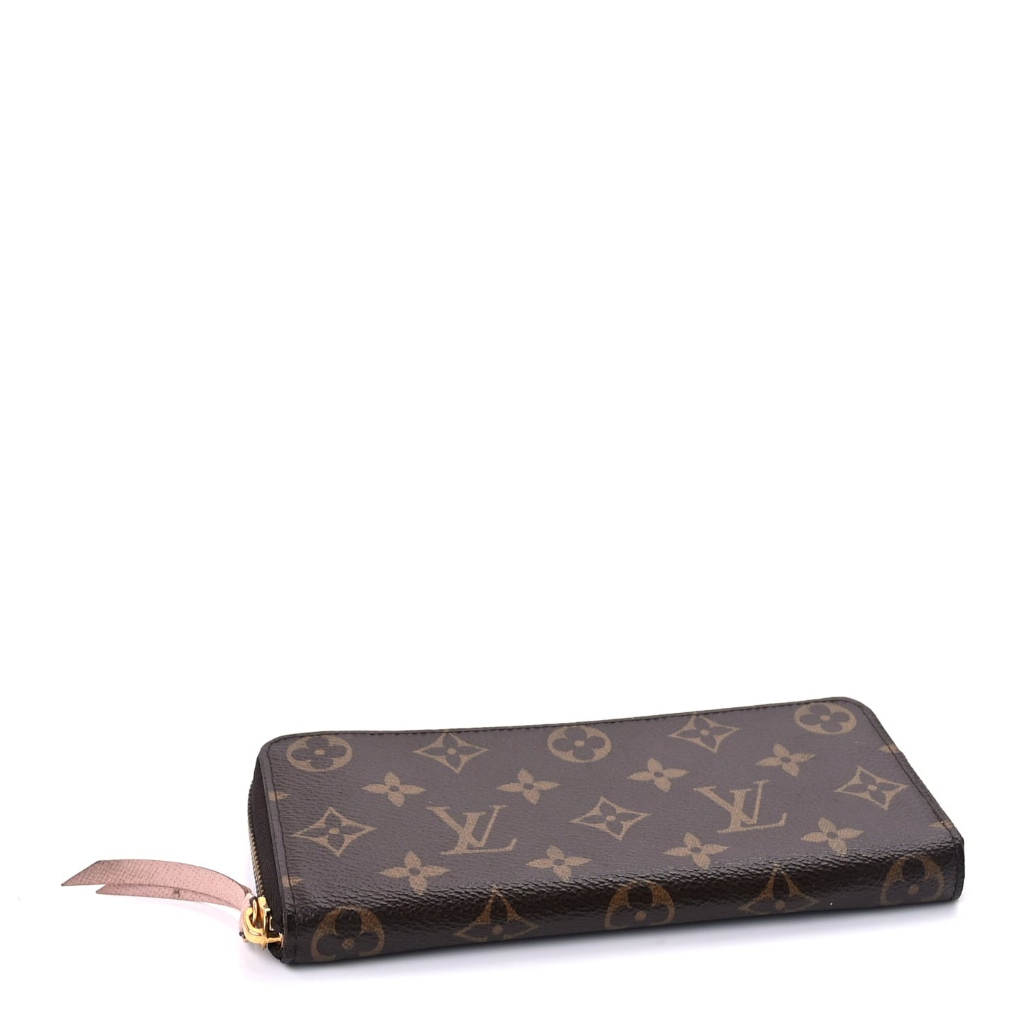 Louis Vuitton Monogram Clemence Wallet  Rose Ballerine