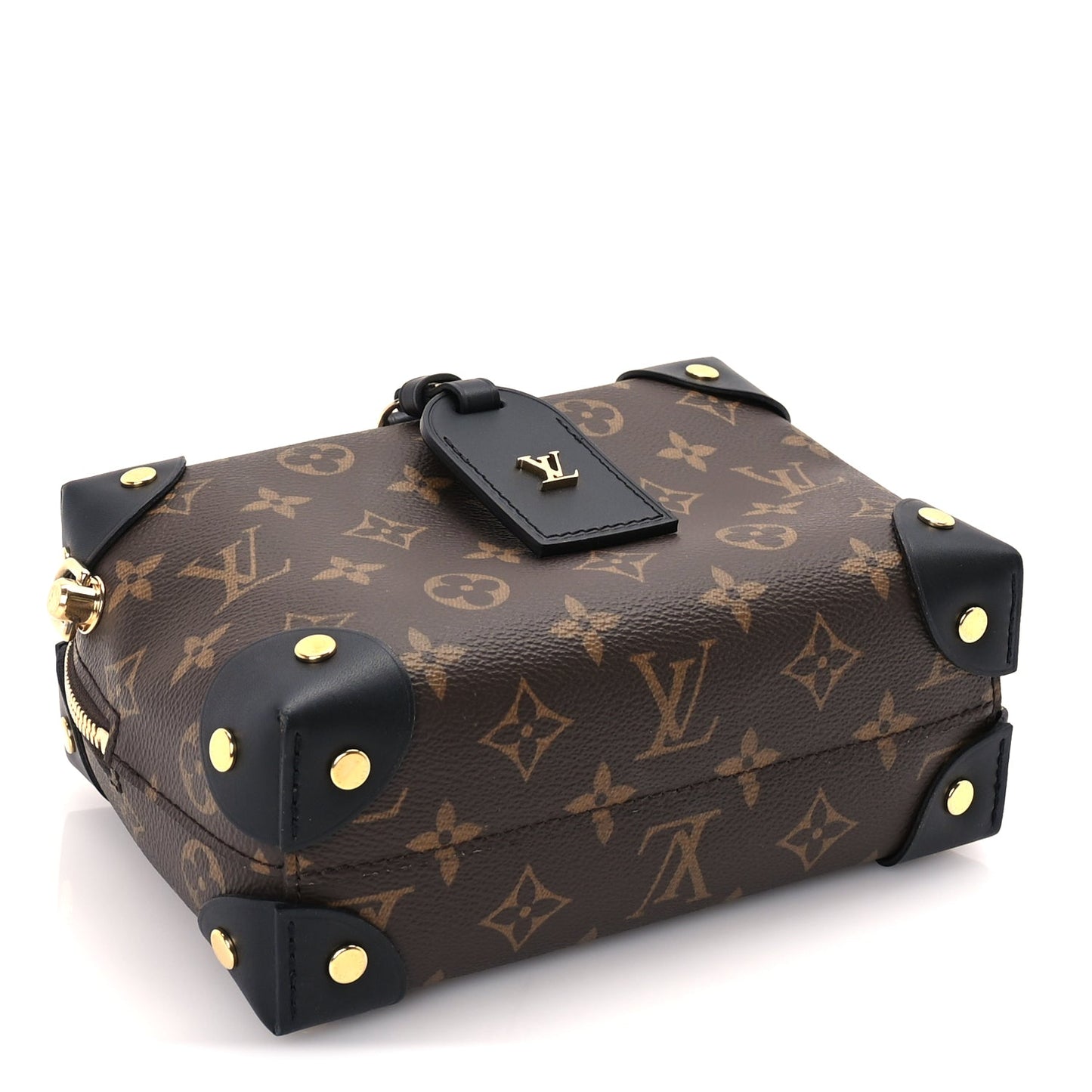 Louis Vuitton Monogram Petite Malle Souple  Black