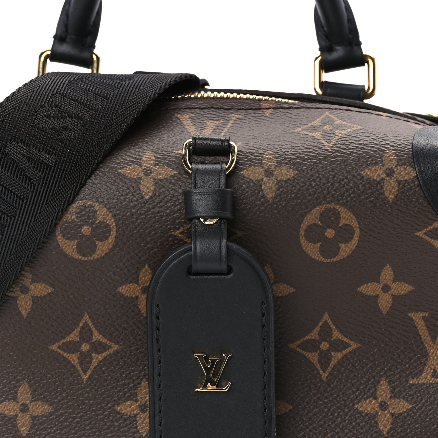 Louis Vuitton Monogram Petite Malle Souple  Black