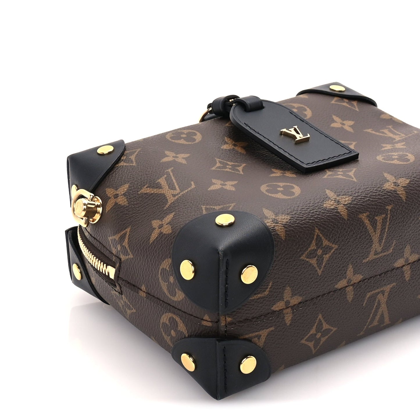 Louis Vuitton Monogram Petite Malle Souple  Black